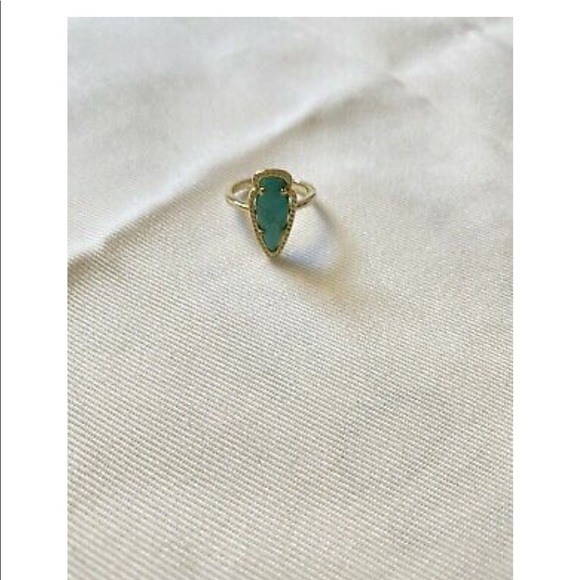 Like new Kendra Scott turquoise skyline ring - Picture 6 of 6